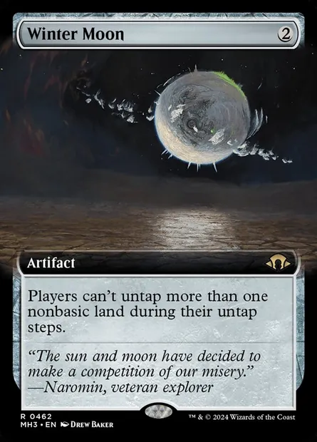 Winter Moon, Magic card MH3 462 — Modern Horizons 3 set