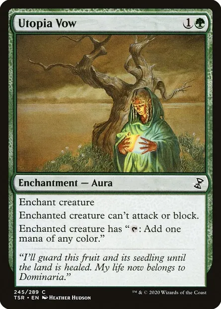 Utopia Vow, Magic card TSR 245 — Time Spiral Remastered set
