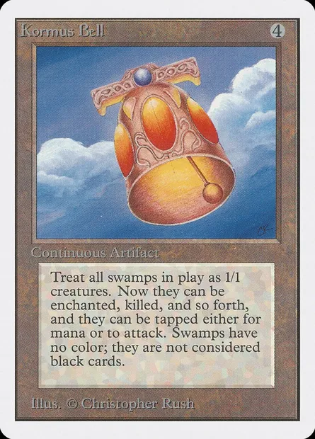 Cloche de Kormus, carte Magic 2ED 257 — extension Unlimited Edition