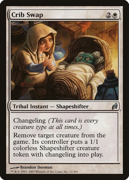 Crib Swap, Magic card LRW 11 — Lorwyn set