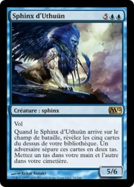 Sphinx d'Uthuün, carte Magic M12 76 — extension Magic 2012
