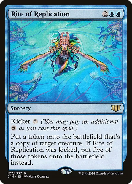 Rite of Replication, Magic card C14 122 — Commander 2014 set