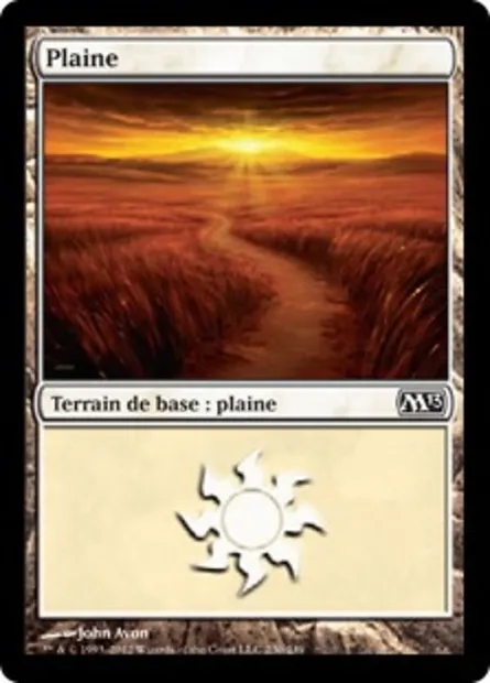 Plaine, carte Magic M13 230 — extension Magic 2013
