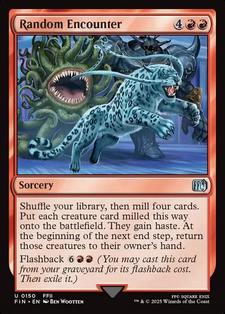 Random Encounter, Magic card FIN 150 — Final Fantasy set