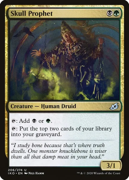 Skull Prophet, Magic card IKO 206 — Ikoria: Lair of Behemoths set