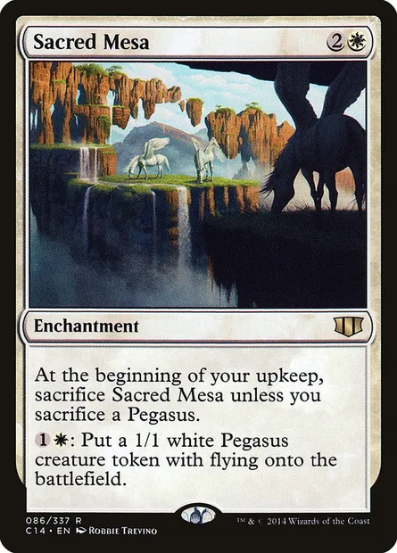 Sacred Mesa, Magic card C14 86 — Commander 2014 set