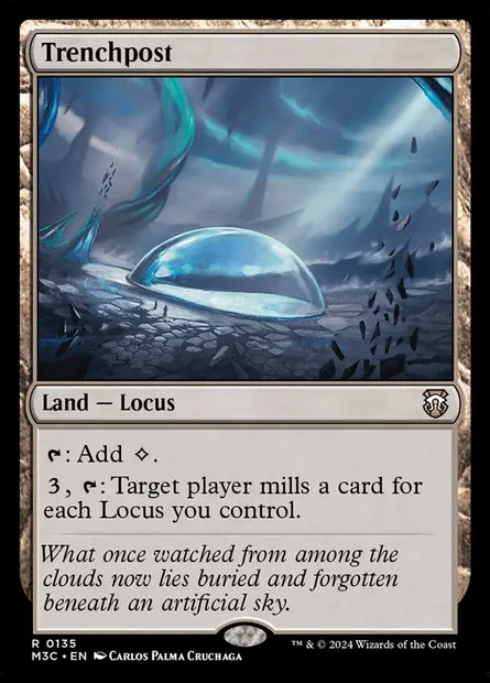 Trenchpost, Magic card M3C 135 — Modern Horizons 3 Commander set