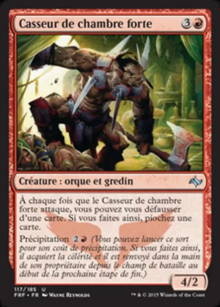 Casseur de chambre forte, carte Magic FRF 117 — extension Destin reforgé