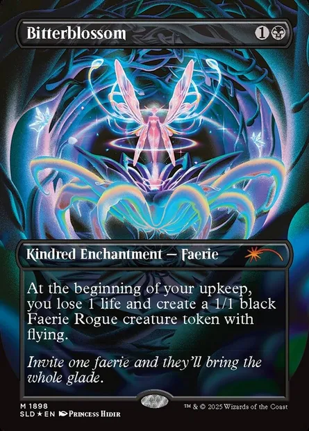 Âpre fleur, carte Magic SLD 1898 — extension Secret Lair Drop