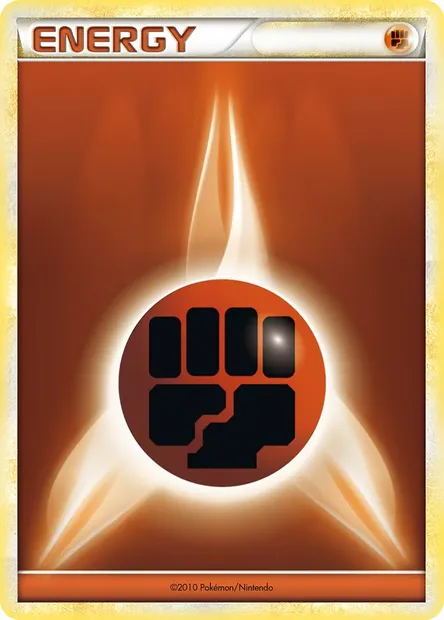 Énergie Combat, carte Pokémon LGP 2010-4 — extension League Promos