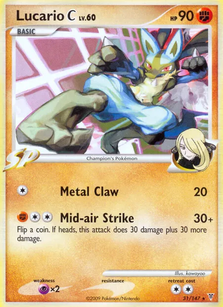 Lucario C, Pokémon card SV 31 — Supreme Victors set