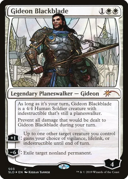 Gideon Lamenoire, carte Magic SLD 503 — extension Secret Lair Drop