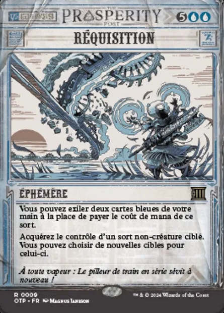 Réquisition, carte Magic OTP 9 — extension Breaking News