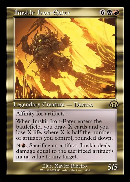 Imskir Iron-Eater, Magic card MH3 431 — Modern Horizons 3 set