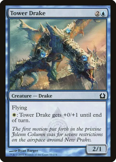 Tower Drake, Magic card RTR 55 — Return to Ravnica set