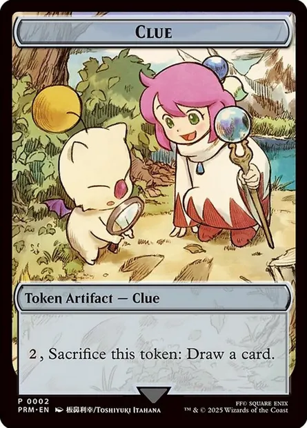 Clue, carte Magic WFIN 2 — extension FIN Asia WPN Promo Tokens