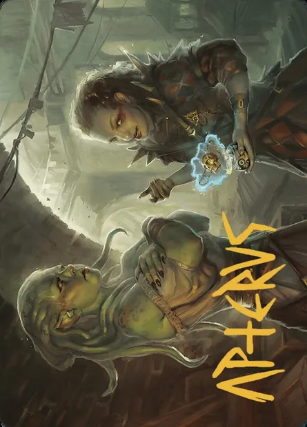 Extract a Confession // Extract a Confession, Magic card AMKM 7 — Murders at Karlov Manor Art Series set