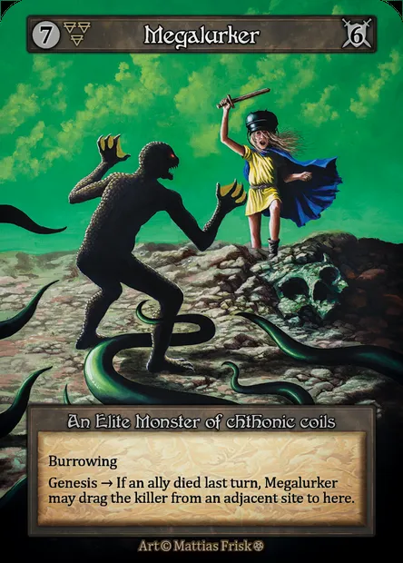 Megalurker, Sorcery card GOT 124 — Gothic set