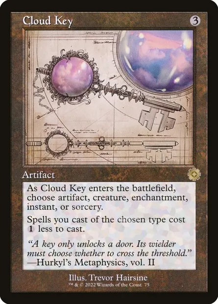 Cloud Key, Magic card BRR 75 — The Brothers' War Retro Artifacts set