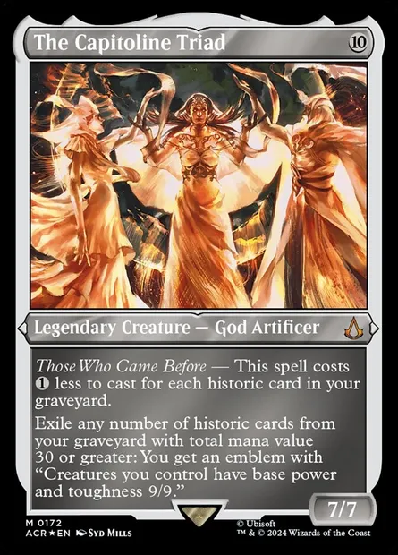 The Capitoline Triad, Magic card ACR 172 — Assassin's Creed set