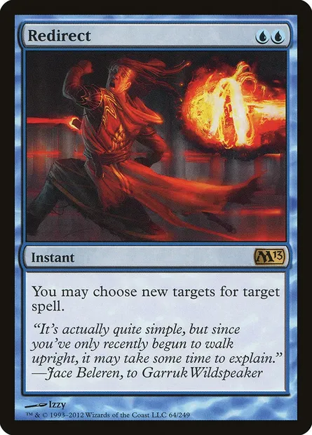 Redirect, Magic card M13 64 — Magic 2013 set