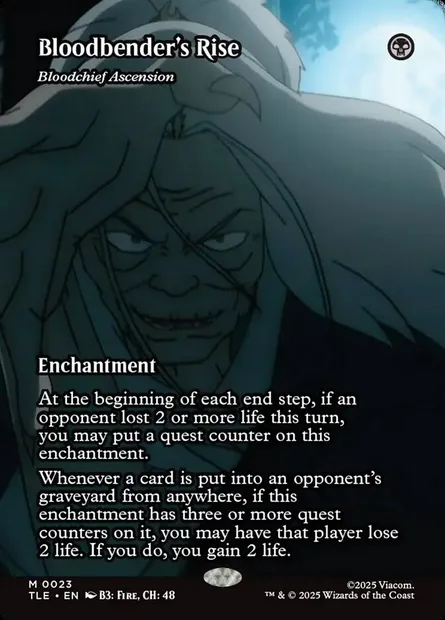 Bloodchief Ascension, Magic card TLE 23 — Avatar: The Last Airbender Eternal set