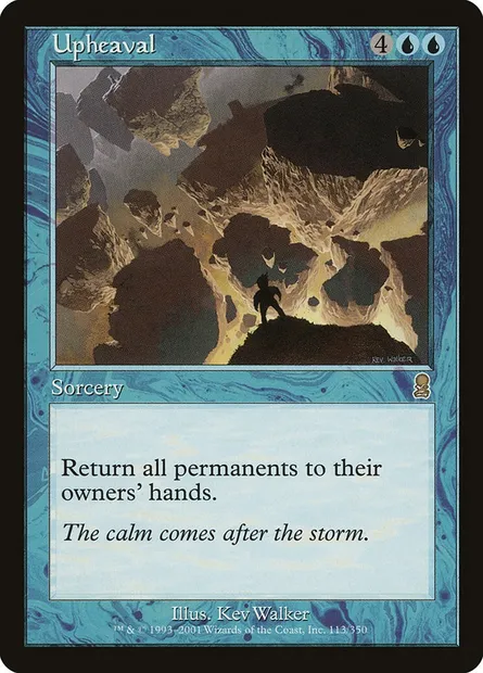 Upheaval, Magic card ODY 113 — Odyssey set