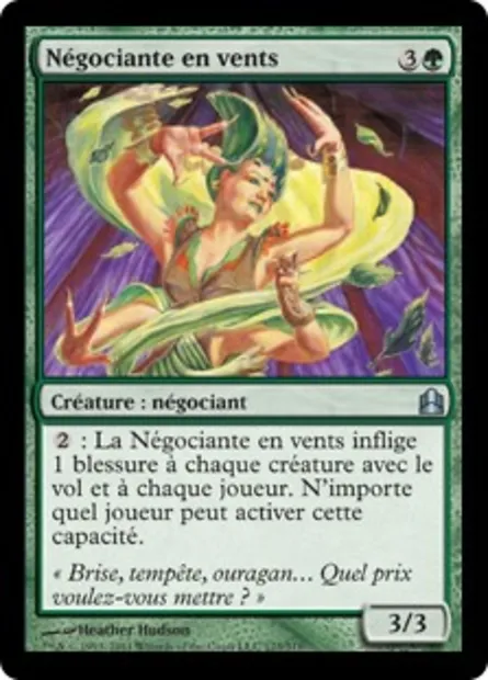 Négociante en vents, carte Magic CMD 173 — extension Commander 2011
