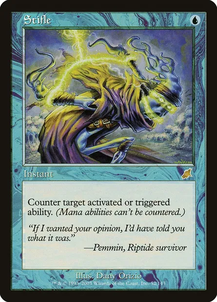 Stifle, Magic card SCG 52 — Scourge set