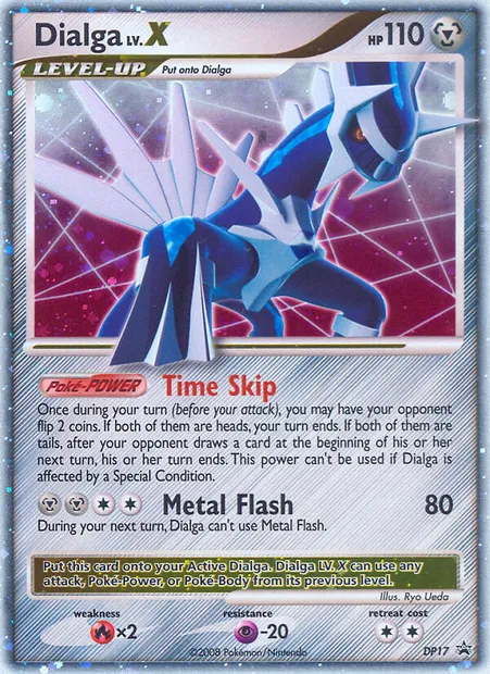 Dialga, carte Pokémon DP 17 — extension Promo DP