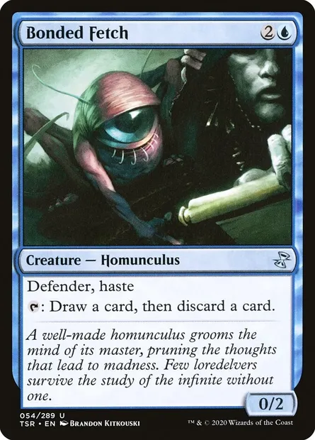 Bonded Fetch, Magic card TSR 54 — Time Spiral Remastered set