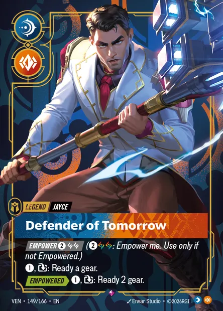 Defender of Tomorrow, carte Riftbound VEN 149 — extension Vendetta