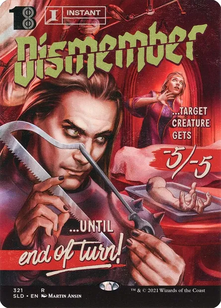 Dislocation, carte Magic SLD 321 — extension Secret Lair Drop