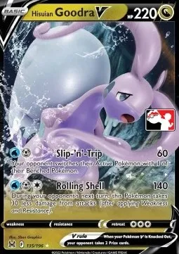 Muplodocus de Hisui V, carte Pokémon PPS 135-3 — extension Play! Pokémon Prize Pack Series