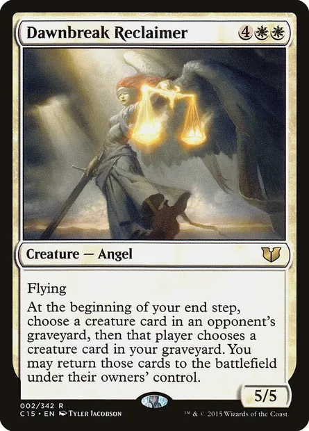 Dawnbreak Reclaimer, Magic card C15 2 — Commander 2015 set