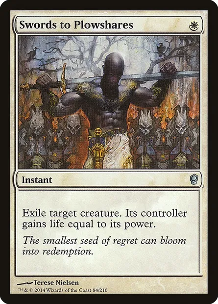 Swords to Plowshares, Magic card CNS 84 — Conspiracy set