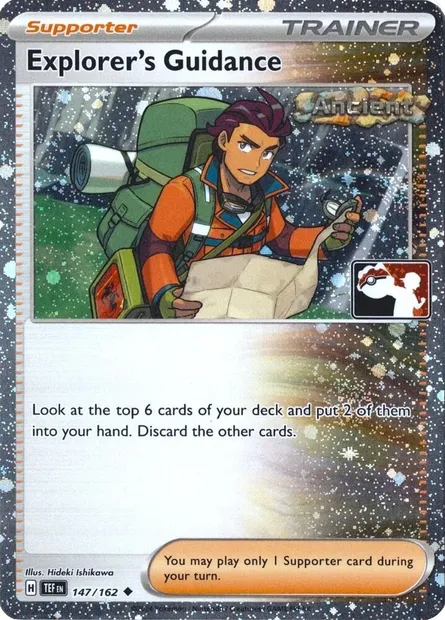 Guide d'Exploration, carte Pokémon PPS 147-6 — extension Play! Pokémon Prize Pack Series