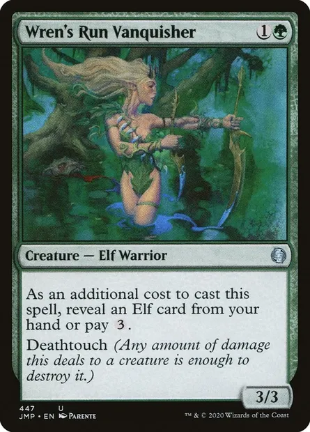 Wren's Run Vanquisher, Magic card JMP 447 — Jumpstart set