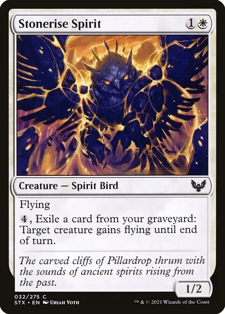 Stonerise Spirit, Magic card STX 32 — Strixhaven: School of Mages set