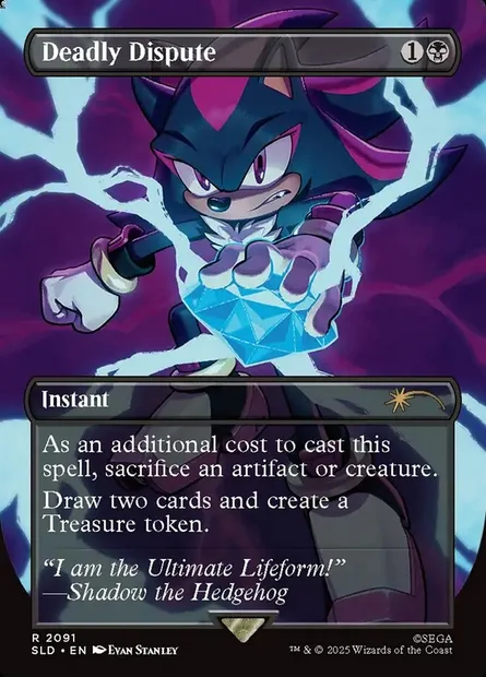 Deadly Dispute, Magic card SLD 2091 — Secret Lair Drop set