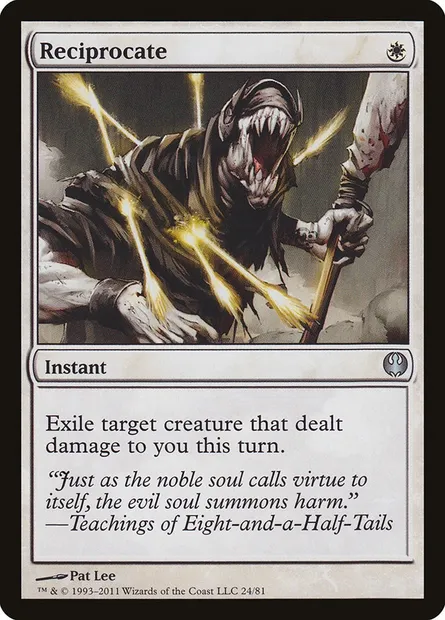 Reciprocate, Magic card DDG 24 — Duel Decks: Knights vs. Dragons set