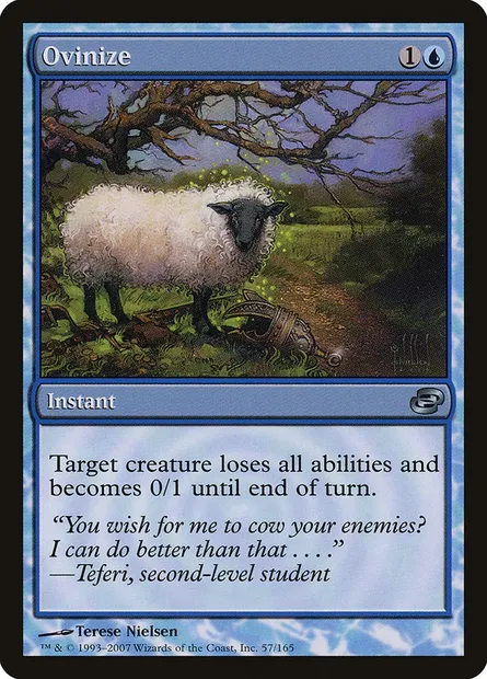Ovinize, Magic card PLC 57 — Planar Chaos set