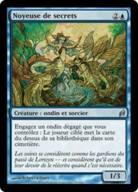 Noyeuse de secrets, carte Magic LRW 58 — extension Lorwyn