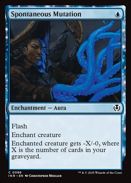 Mutation spontanée, carte Magic INR 86 — extension Innistrad Remastered