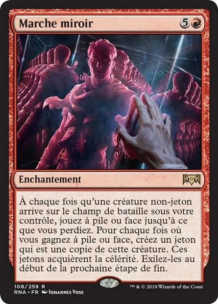 Marche miroir, carte Magic RNA 108 — extension L'allégeance de Ravnica
