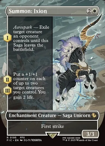 Summon: Ixion, Magic card FIC 195 — Final Fantasy Commander set