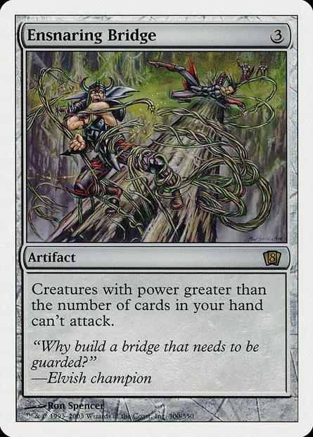 Ensnaring Bridge, Magic card 8ED 300 — Eighth Edition set
