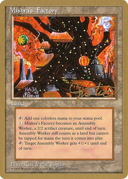 Usine de Mishra, carte Magic PTC mj361 — extension Pro Tour Collector Set