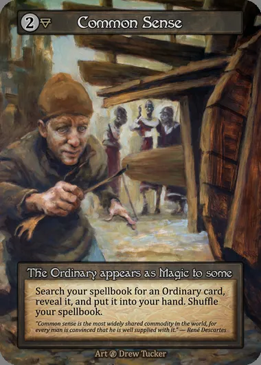 Common Sense, carte Sorcery BET 203 — extension Beta