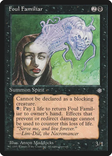 Familier flétri, carte Magic ICE 126 — extension Ere Glaciaire